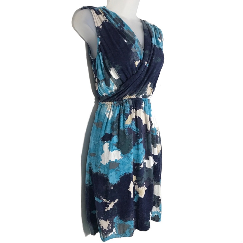 MOSSIMO | Printed Wrap Dress, Sleeveless -- S